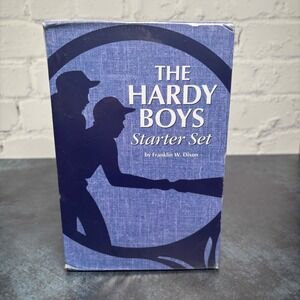 New Sealed The Hardy Boys Starter Set Collectible Books 1-5 Franklin Dixon